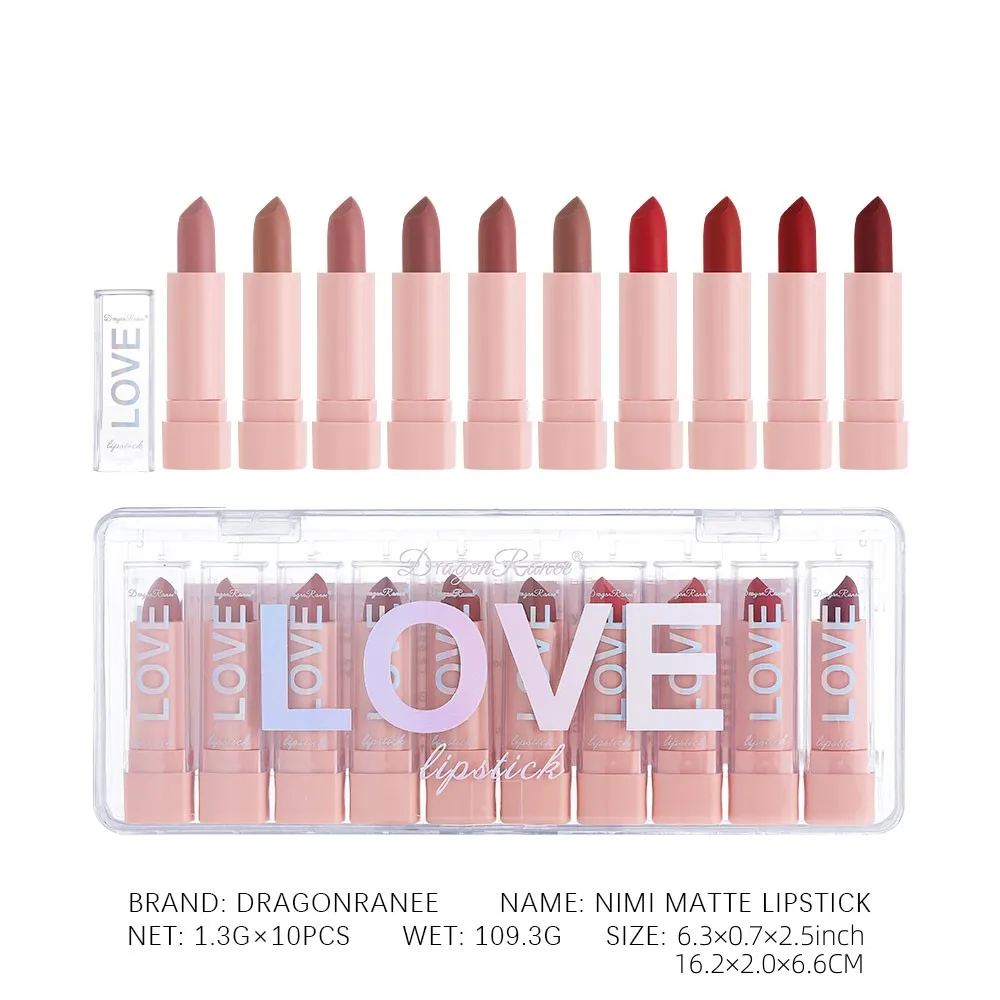 Autumn Winter Matte Lipstick Set 5