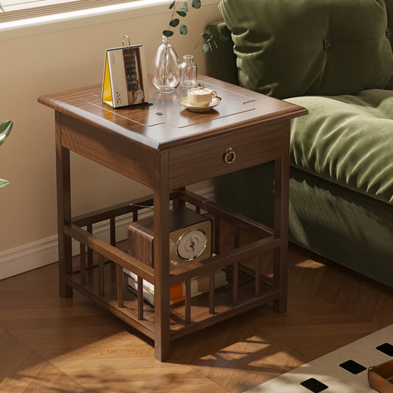 Table Sofa Side Room Desks Furniture Corner Tables Sedentary Dining Coffee Living Removable Bedside Couchtisch Mini Bed Square