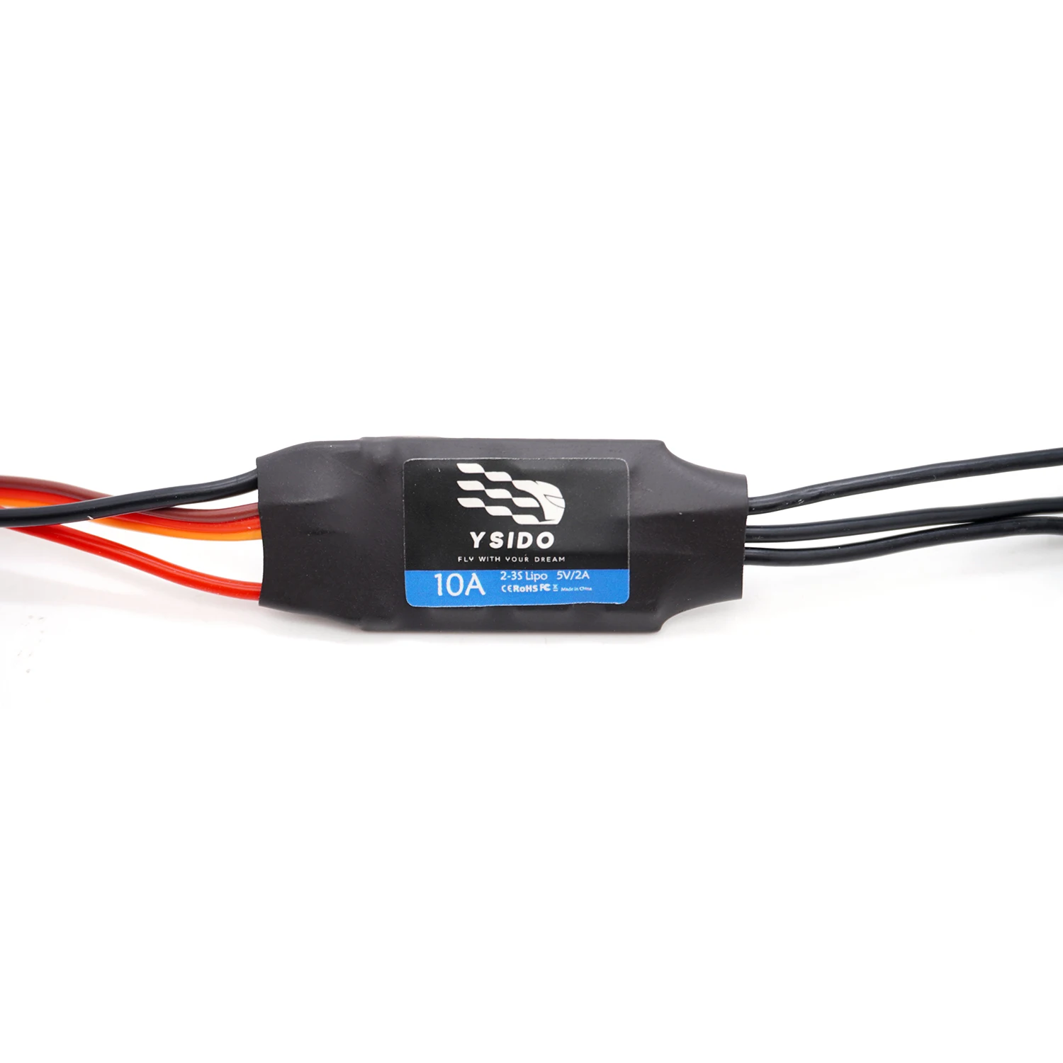 RC 고정익 ESC 80A 50A 40A 30A 10A ESC 속도 컨트롤러 2-7S 5V/5A BEC 포함, 원격 제어 FPV 쿼드콥터 비행기 헬리콥터용