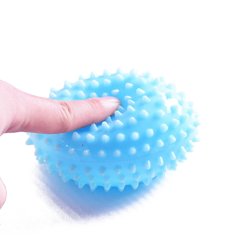 Massage Ball Tactile Touch Ball Hand and Foot Muscle Relaxation Grip Strength Training Rehabilitation Soft Thorn hand strengthener finger trainer finger strength trainer forearm exerciser wrist exerciser hand grip trainers hand grip exerciser hand exerciser hand trainer hand dynamometer