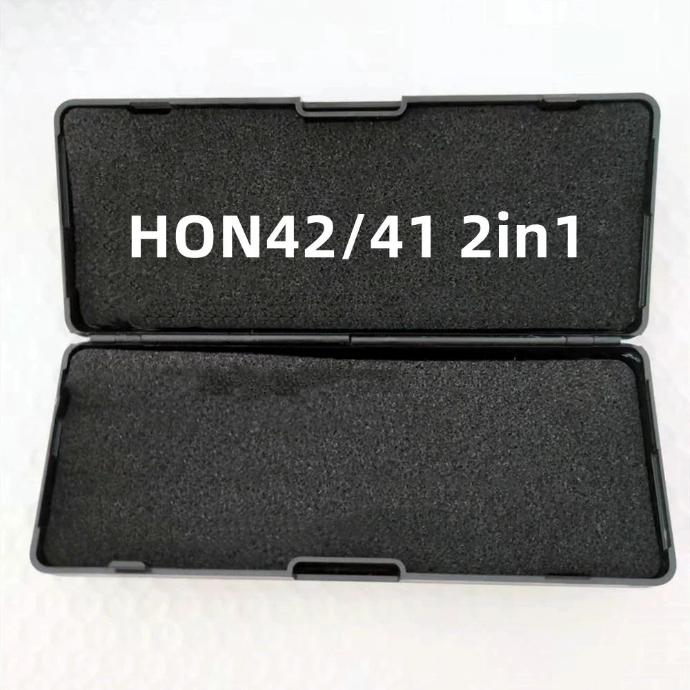 2 in 1 1PCS/LOT Lishi HON42/41 2 in 1 Decoder designed for Honda Motorcycles 8 Cut LISHI HON42 2IN1TOOL