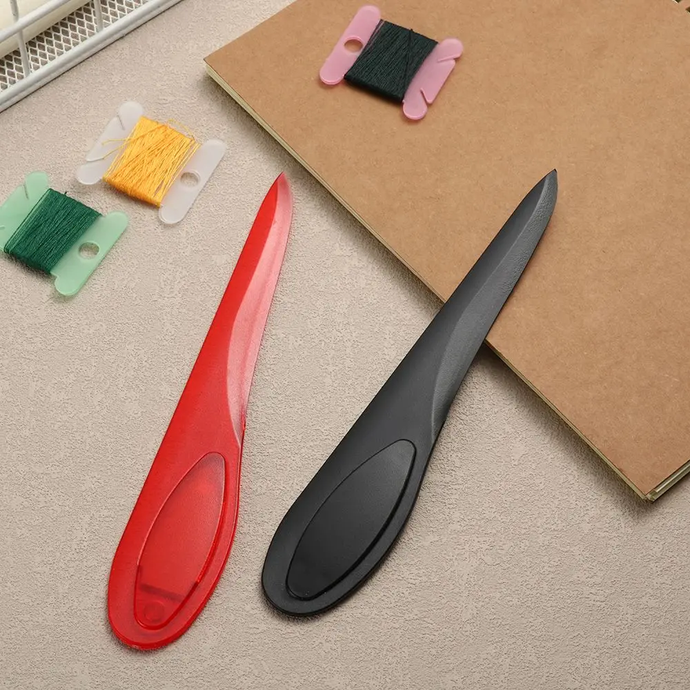 1Pc Colorful For Sewing Quilting Plastic Sew Seam Creaser Point Tuner Sewing Tools Mark Presser Tool