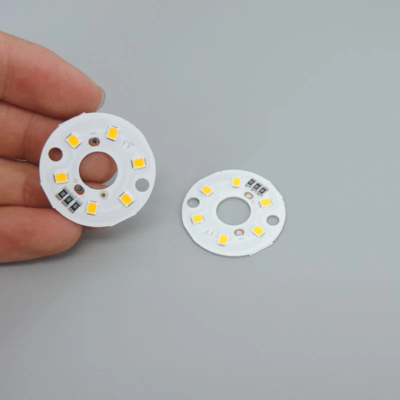 Description Picture 6 of item5V 31MM 3colors LED Light Source round Board chips 3W Warm White SMD 2835 Lamp Bead Plate DIY Bulb replace for book night lamp