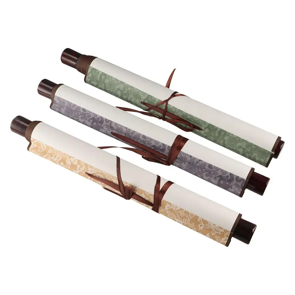 Artigianato fai-da-te Decorazione della casa Regali fatti da sé Disegno Rotoli su tela Calligrafia Montaggio Pittura Rotolo Rotolo Rotolo da appendere vuoto - immagine 2