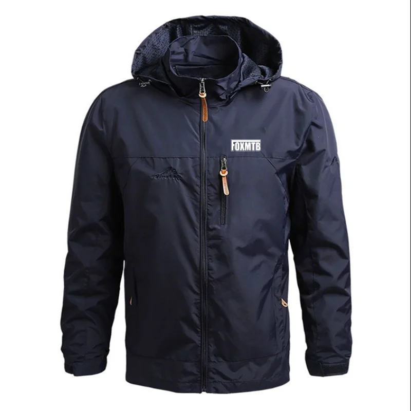FOXMTB Men Cycling Jacket Windproof Waterproof MTB Bike Windbreaker Road Racing Bicycle Wind Raincoat Coupe Vent Cyclisme Homme