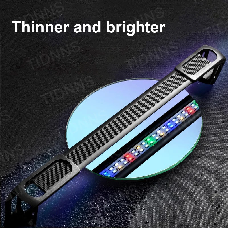 Aquarium Light LED Plant Grow Lighting Extensible Waterproof Clip on Lamp For 12-75CM Aquarium aquarium light led lamp aquarium lamp
