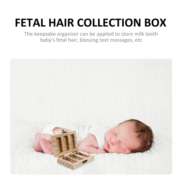 Lanugo Köldökzsinór Megőrzése Baby Etető Palack Tartósító Doboz Tej Emléktárgy Tároló Fa Dobozok Imádnivaló - Image 5