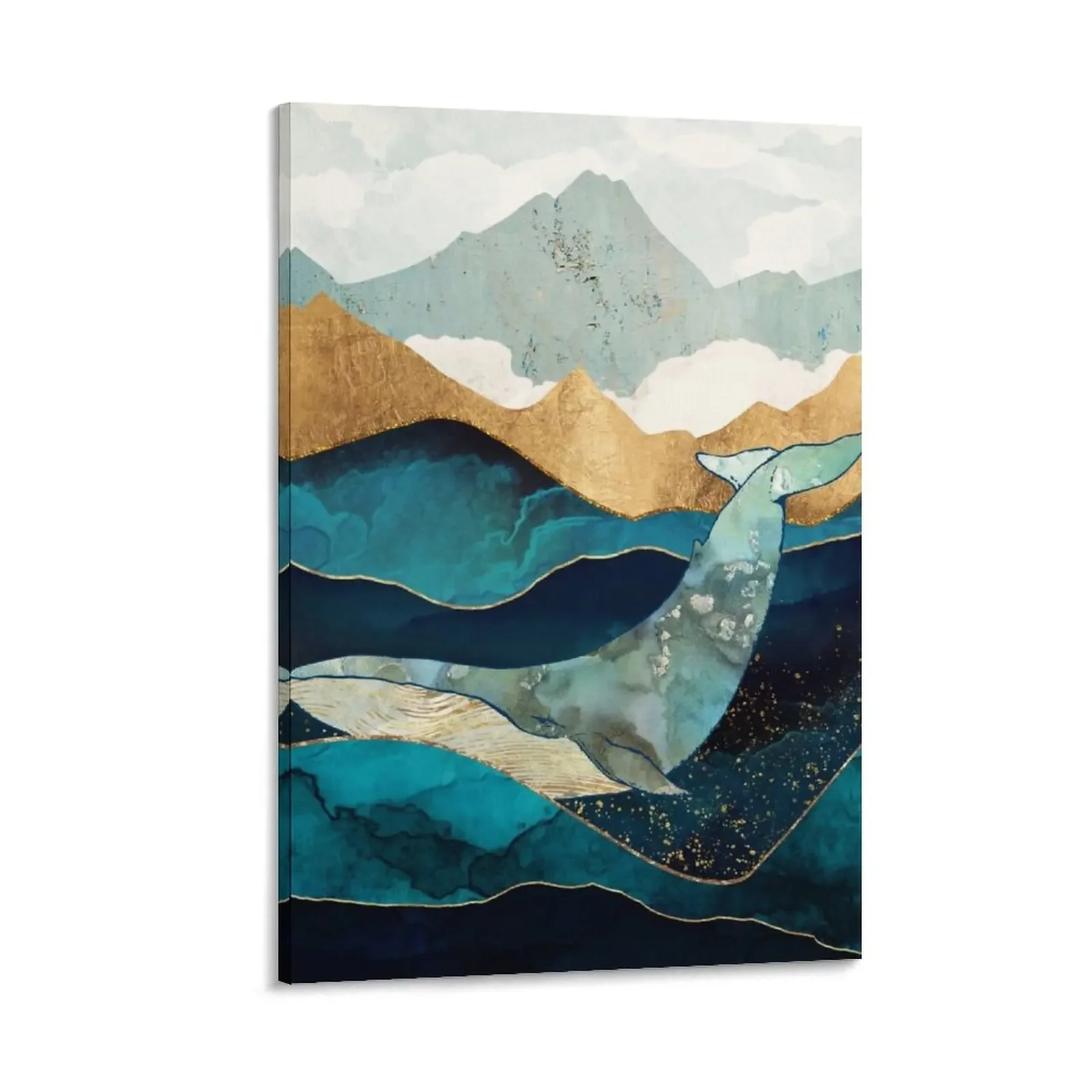 

Декоративные плакаты аниме с изображением синего Кита