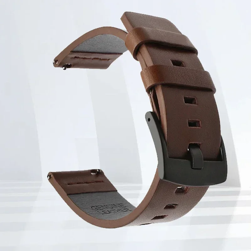 Premium Leather Watchband with Quick Release Strap – Available in Multiple Sizes