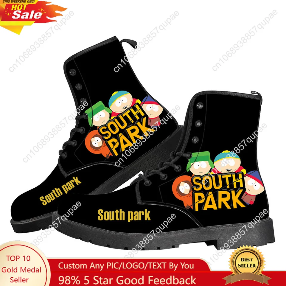 Botas informales de comedia de Anime del Parque Sur para hombre y