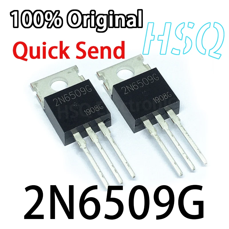 

1PCS New 2N6509G 2N6509 Inverter TO-220 Large Current Unidirectional Thyristor 25A 800V