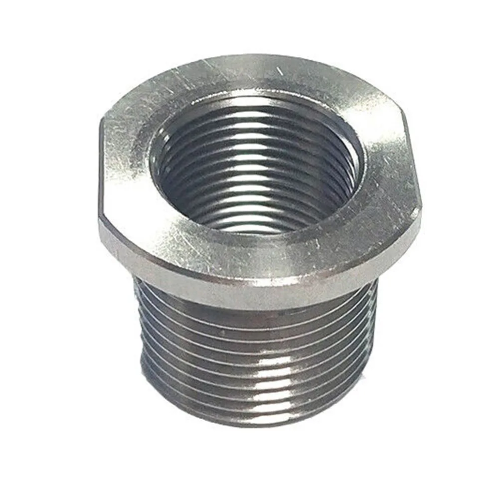 

Brand New CNC Cut Durable High Quality Industrial Commercial Supplies Connector Stainless Steel Thread Adapter