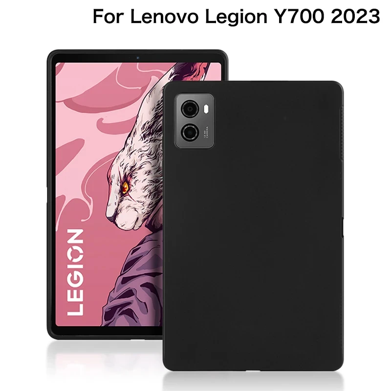

Мягкий силиконовый чехол для Lenovo Legion Y700 2023 2nd Gen 8,8 TB-320FU, гибкий чехол-бампер для планшета, Черная задняя крышка