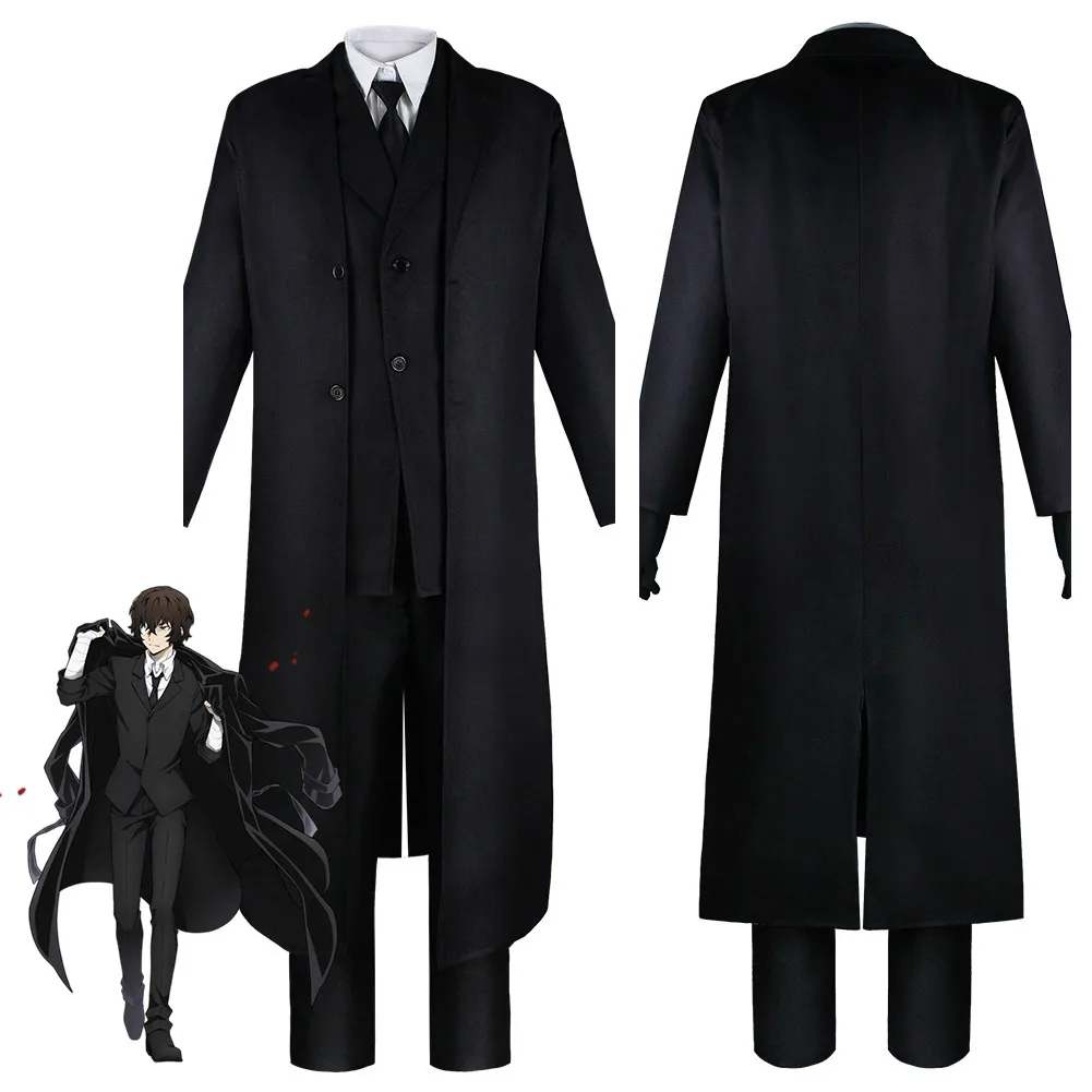 

Bungo Stray Dogs dazai osamu Cosplay Costume Outfits Halloween Carnival Suit