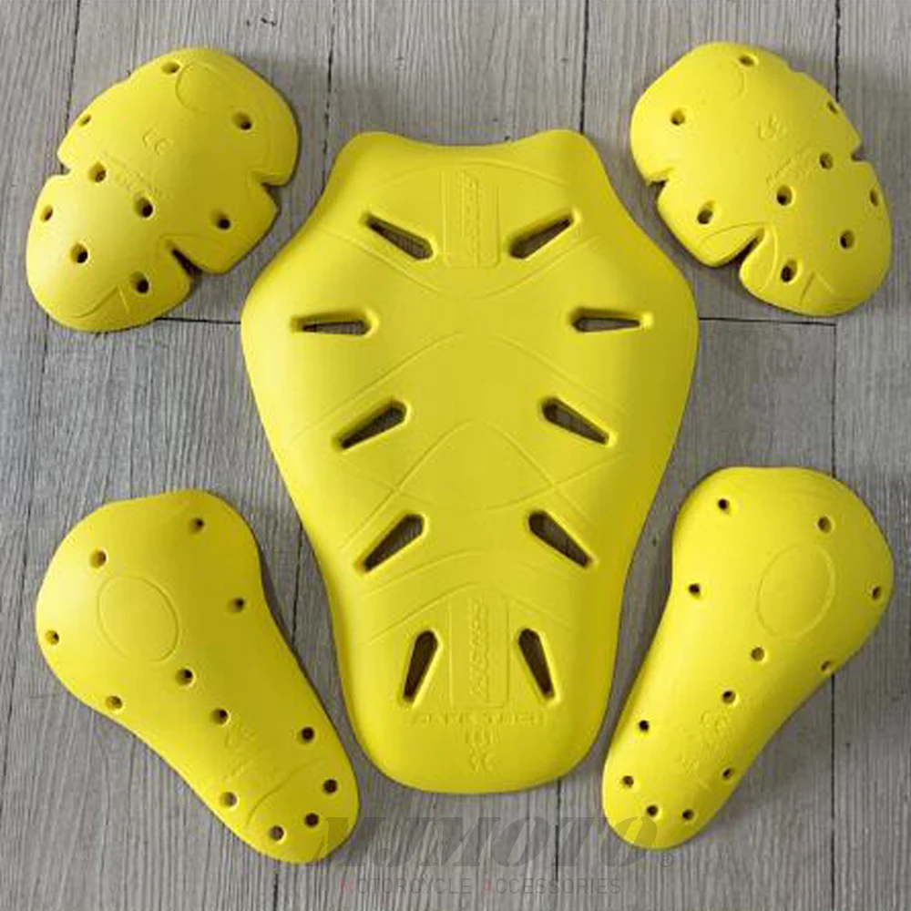 Cycling CE Level 1-2 Protector Pad Outdoor Sports Back Armor Elbow Shoulder Protective Gear Anti Impact Inserts for Jackets