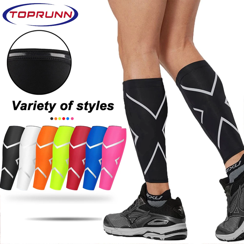 

1Pcs Sports Compression Calf Sleeves Leg Compression Sock Running Shin Splint Varicose Vein Calf Pain Relief Calf Guards Runners
