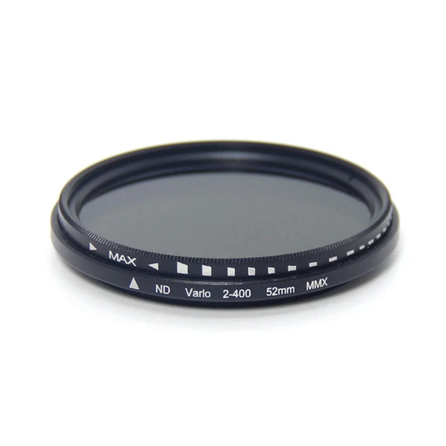 52Mm Phone ND Filter ND2 To ND400 Clip-On Variable Neutral Density Filter For Phone Mobile Smart Phone Camera 6