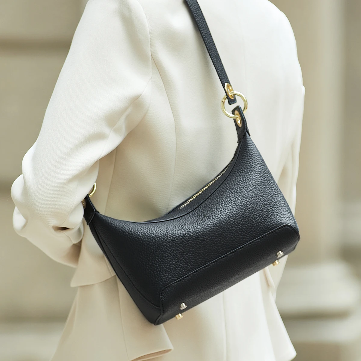 

ZOOLER Original Super First Full Genuine Leather Shoulder Bag New Handmade Fashion Purses Trendy #YC320