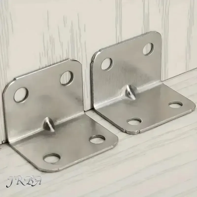 Angle Bracket 20pcs Angle Iron Board Table Chair Cabinet Wardrobe Fixed Connector 90-degree Angle Iron Plate