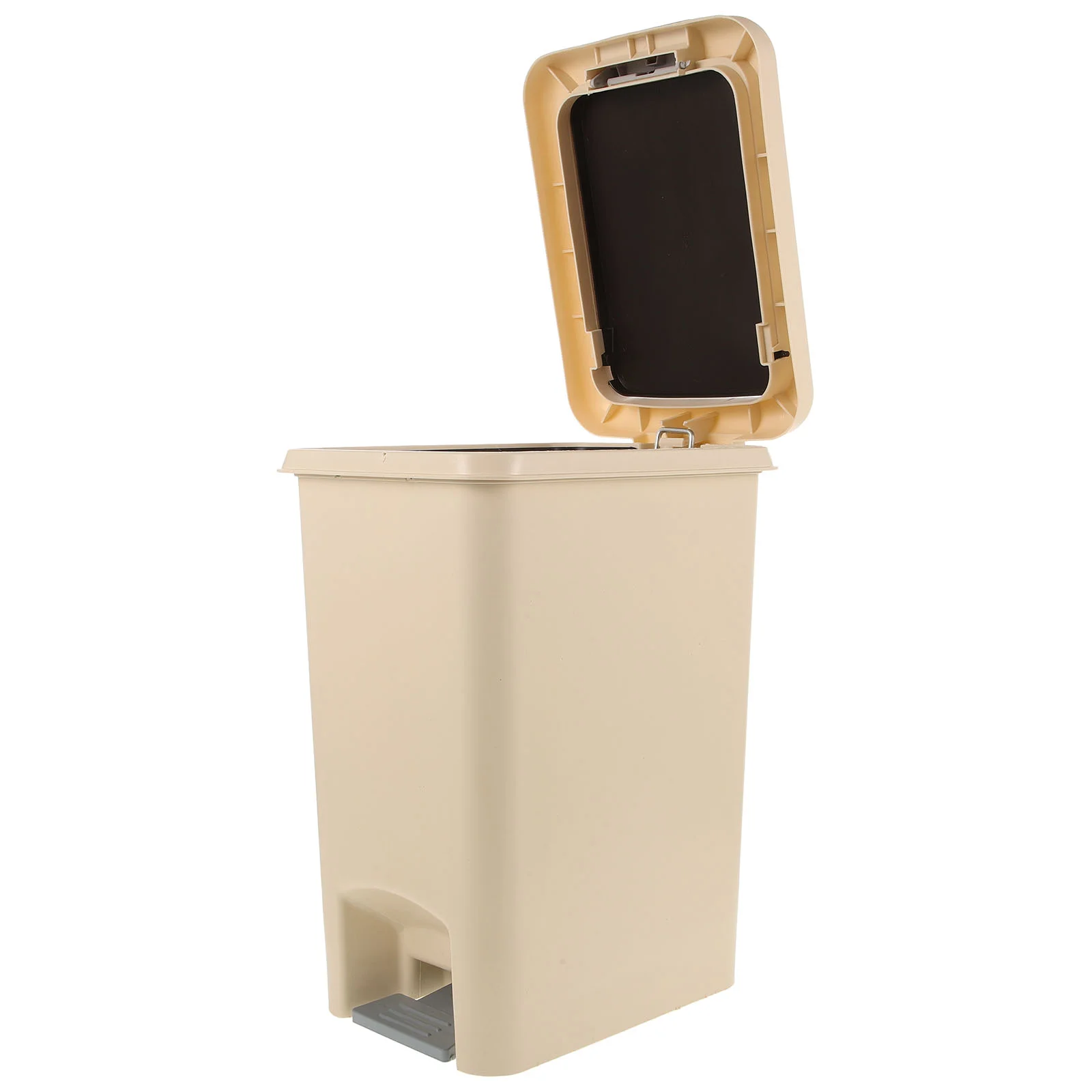 

Step-On Trash Can Slim Garbage Can Narrow Place Hand Pressing Waste Basket Garbage Container Basket
