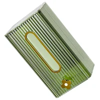 Green Four Leaf Paper Towel Holder Wall Mount Bathroom Tissue Box Storage Dispenser Rack Napkin HOLDER Home Kitchen Garden 2