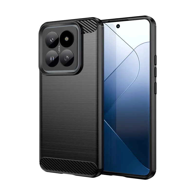 Per Xiaomi 14 Pro Case Xiaomi 14 13T Pro Cover Soft Tpu Bumper Shield Custodie Protettive Per Telefono Posteriore Per Xiaomi Mi 14 Pro Funda
