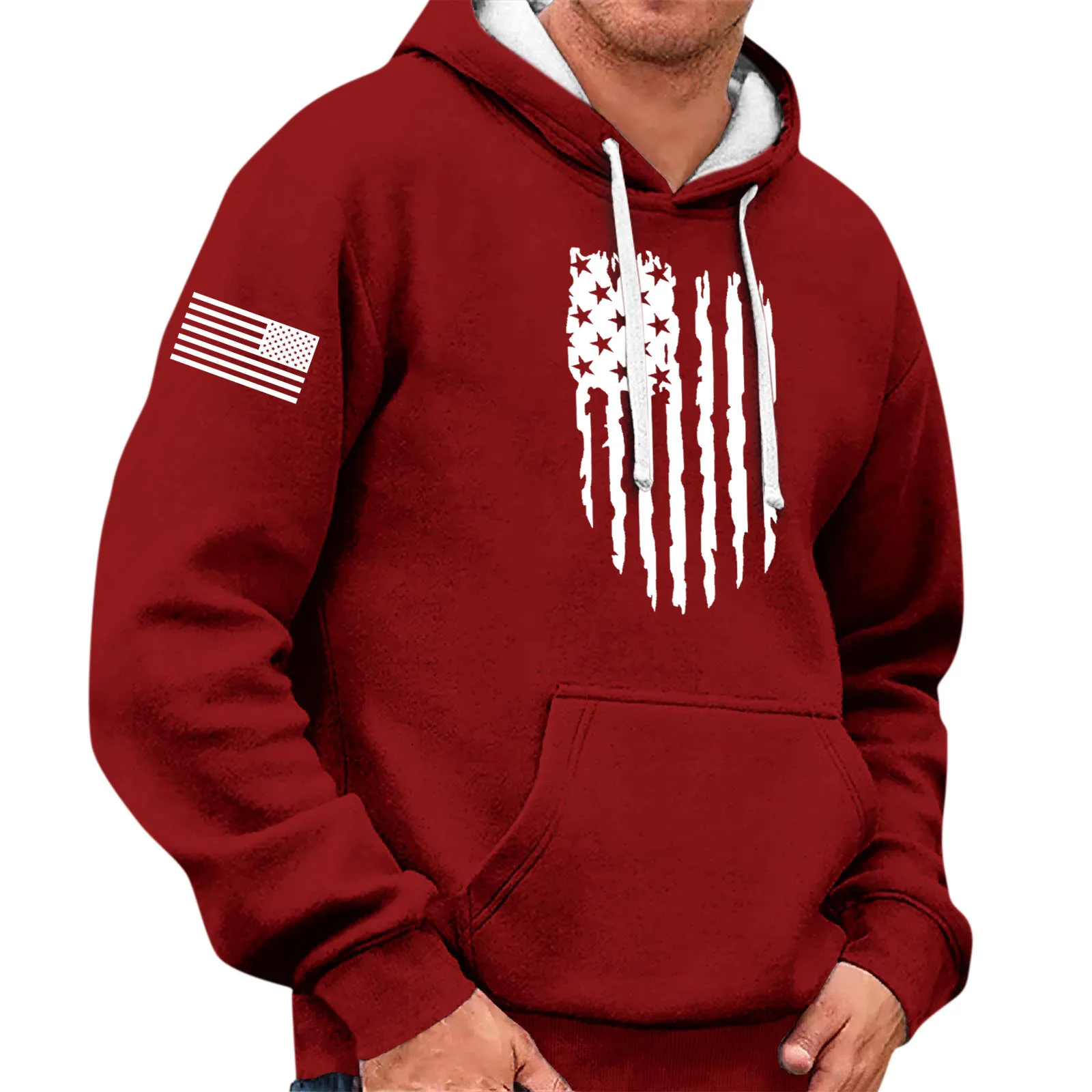 

Мужские толстовки с длинным рукавом, Свободный свитшот в стиле хип-хоп