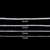 50-100 yards White Cotton Macrame Cord 1-4mm Crochet Threads for DIY Knitting Rope Bohemia Party Home Decor Sewing Accessories 4