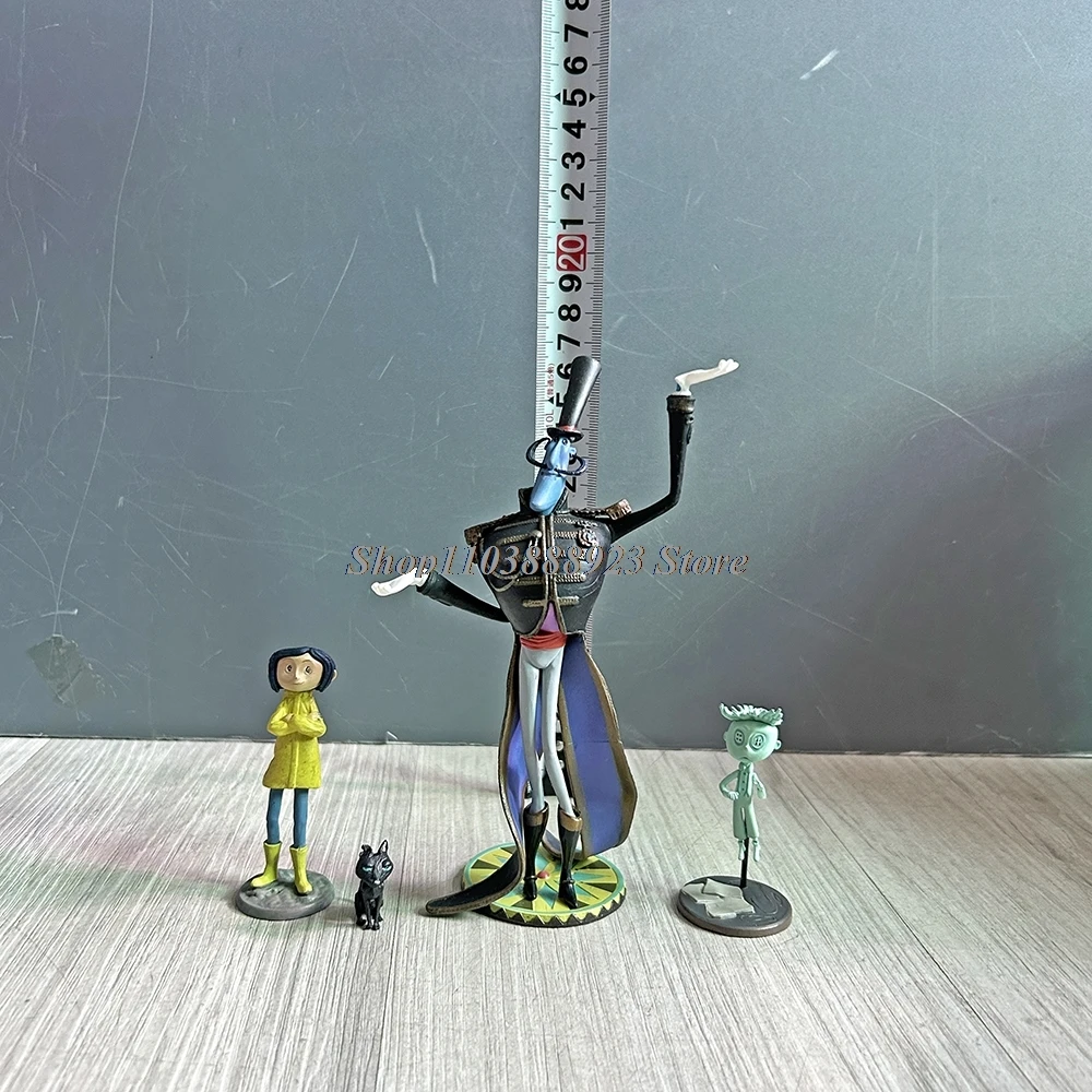 Anime Coraline Charlie Jones ‌ Figur Mr. Jones ‌ Geistervater ‌ Charakter Coraline & die Geheimtür Figur Modell Spielzeug Geschenke – Detail 1