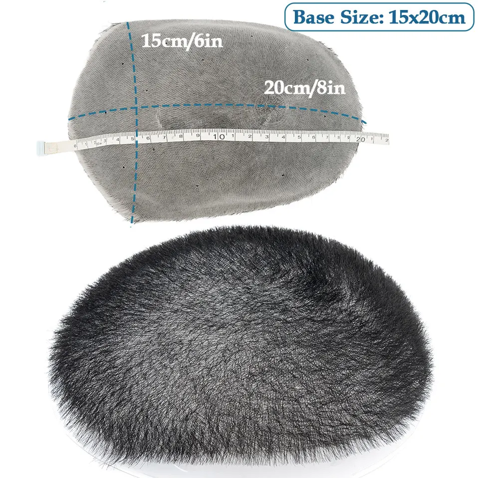 5x7/6x8 Short Buzz Cut Hair Men Toupee Thin Skin PU Human Hair System for Men Replacement Systems Men's Capillary Prothesis 4