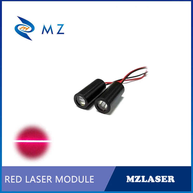 Red line laser module 635nm20mw Line 90 degree Industrial grade marking instrument laser module neje laser module laser switch test board for neje laser module