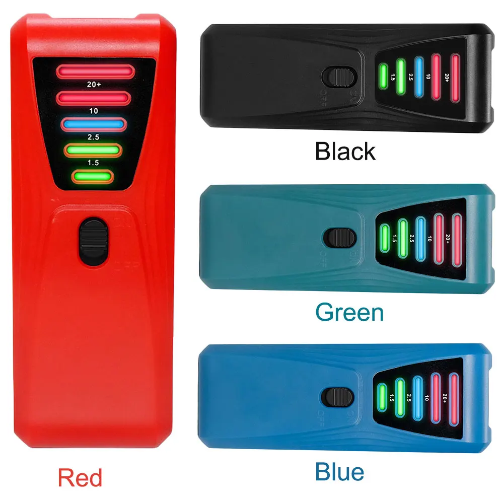 EMF 측정기 LED 조명 자기장 감지기가 있는 초자연 현상 조사 장비 산업 건설용 배터리 구동