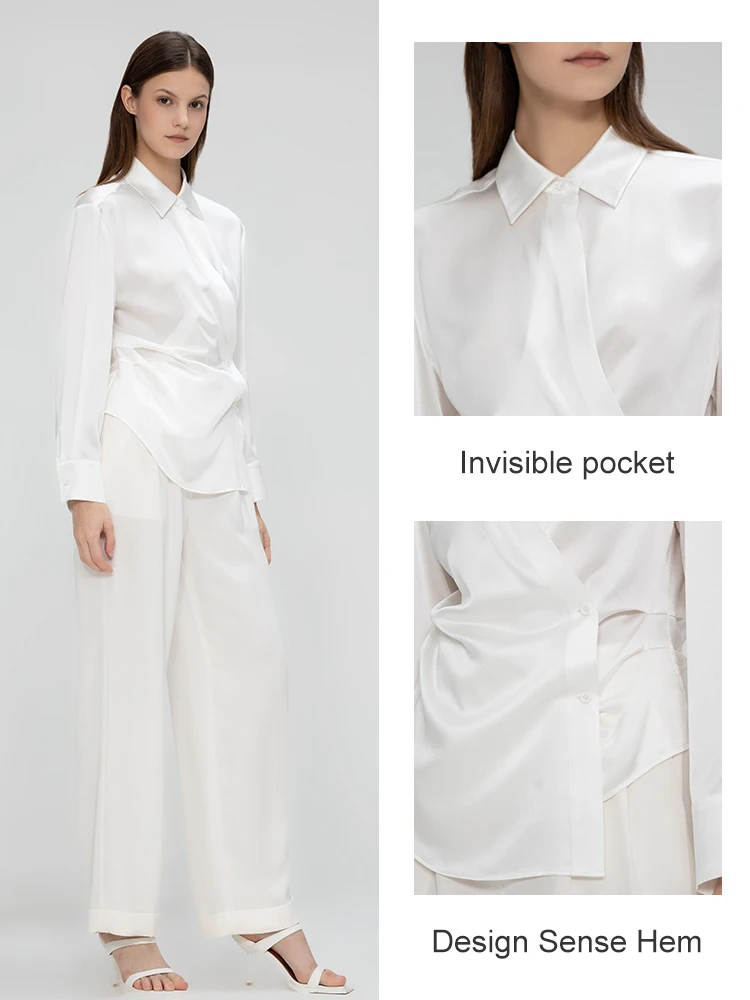 Рисунок 5 - ZEAMOD 2023 Женская шелковая однотонная