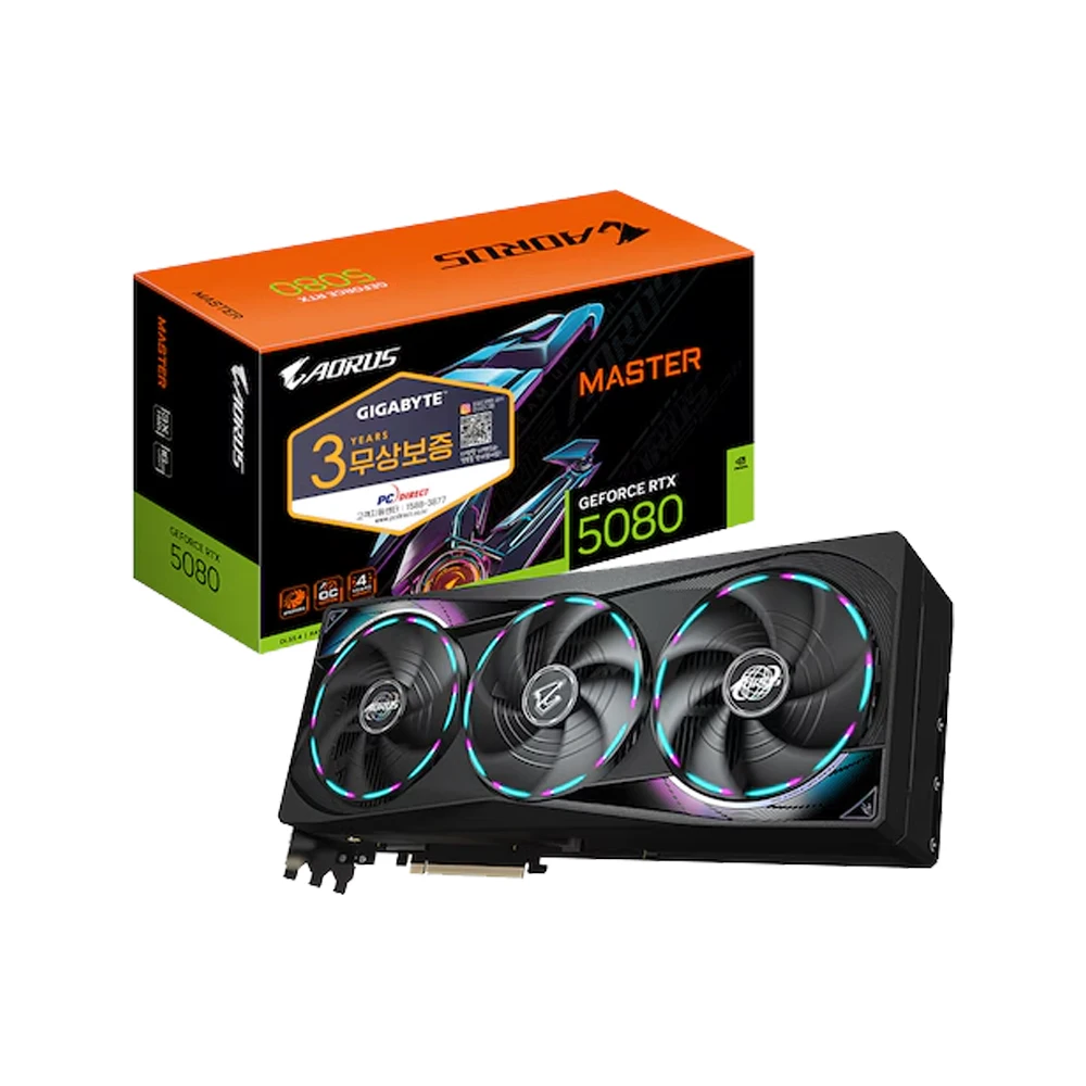 ○ ○ Gigabyte Aorus Geforce Rtx 5080 Master D7 16Gb - AliExpress 7