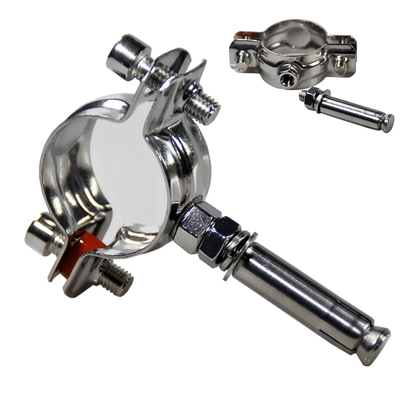 304 stainless steel nut hoop expansion screw round hose clamp suspension pipe clamp pipe fitting PPR/PVC fastener hose clamps pipe clamps