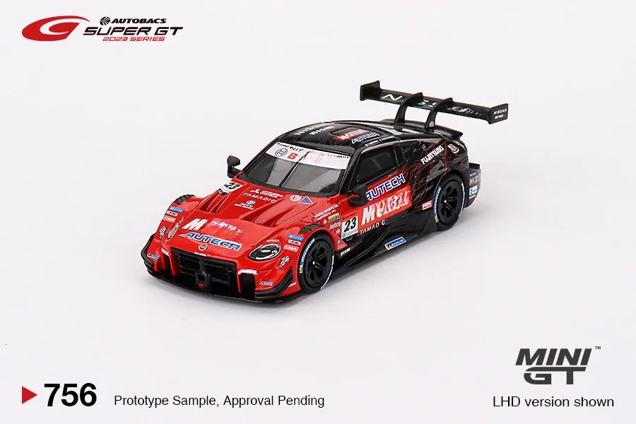 MINIGT 1: 64Z GT500 #23 AUTECH Z NISMO 2023 Model Car 2
