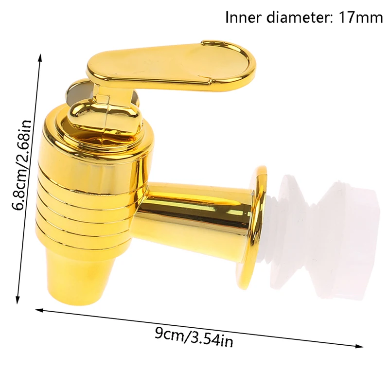 Wine Bottle Faucet Water Dispenser Switch Tap Bibcocks 17mm Plastic Glass With Filter For Beverage Water Wine