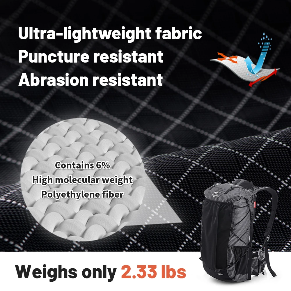 Ultralight Naturehike Hiking Backpack 3