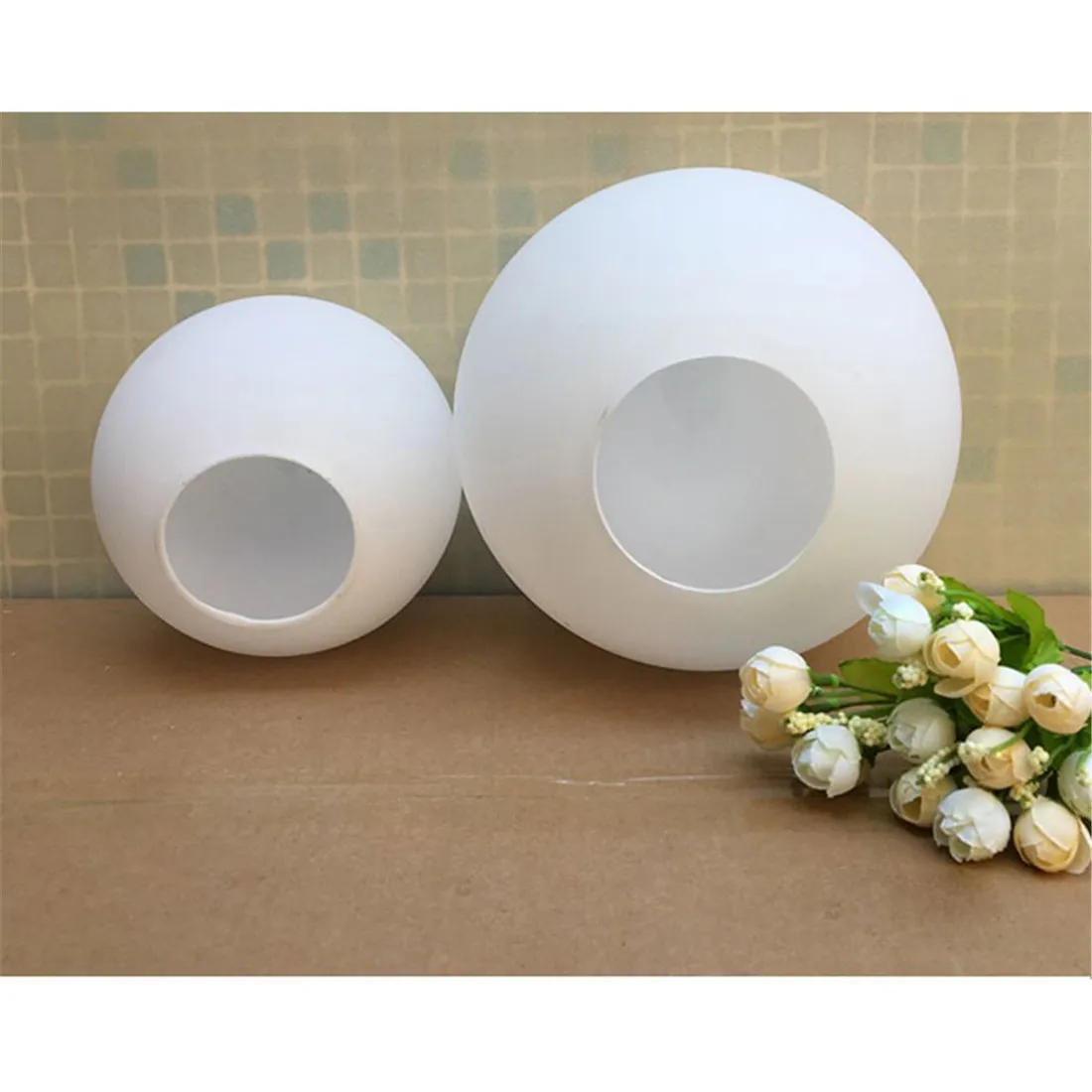 Small Lamp Shade Frosted Glass Lamp Shade, 2 Pack, Pendant Light Shade Abat  Jour, image size:1100x1100