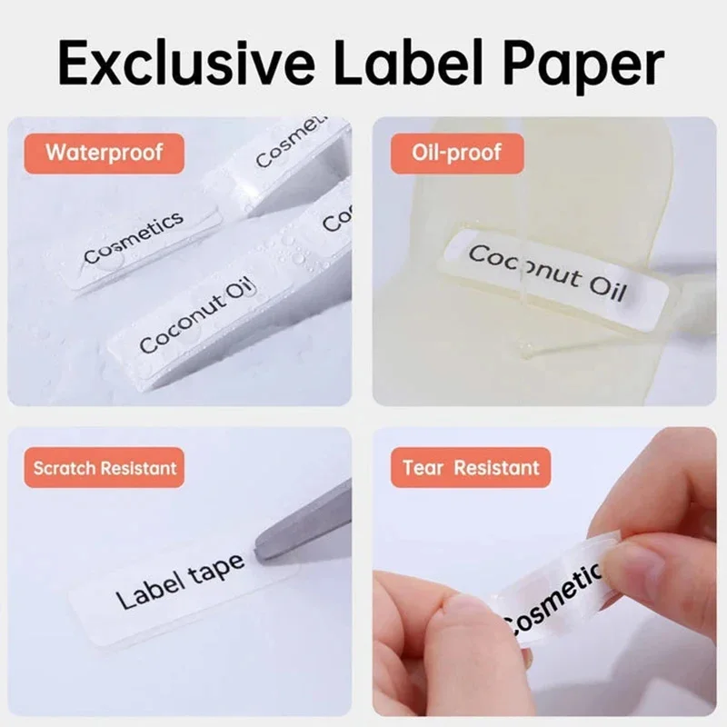 NiiMBOT D110 Thermal Paper Sticker Label Roll Suitable for D11 D101 NiiMBOT Mini Portable Thermal Printer