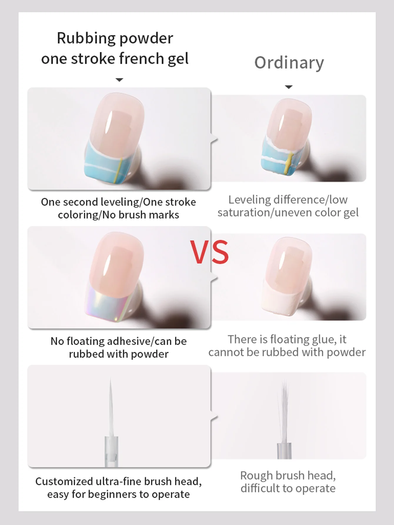 12ml 화이트 스월 젤 네일 폴리쉬 아트 라이너, 클래식 컬러 네일 페인트 디자인 얇은 브러쉬 포함, DIY 프렌치용 UV 라이트 큐어