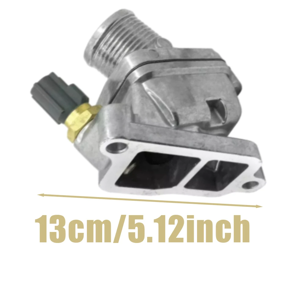 1x Engine Coolant Thermostat With Sensor for Volvo S60 2006-2009 31293700 15369 34796 31293699 Cooling Thermostat Housing