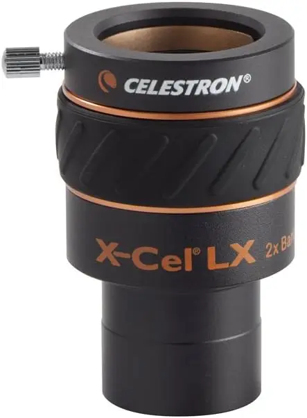 

Объектив Барлоу Celestron X-Cel Lx 3x 2x (1,25 дюйма) #93428 #93529