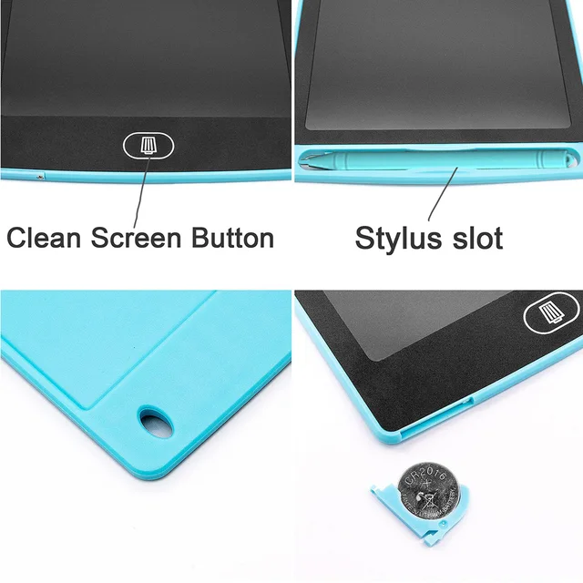 10/12/inch Colourful LCD Writing Tablet Drawing Board Kid Graffiti Sketchpad Toys Handwriting Blackboard Drawing Board Kids Toys 3