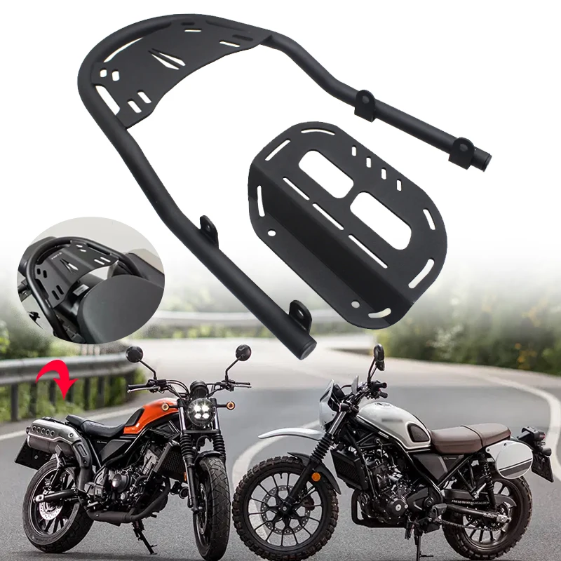 

Motorcycle Shelf Holder Fit For HONDA CL300 CL250 CL500 CL 250 500 300 2023 2024 Rear Luggage Cargo Rack Carrier Mount Backrest