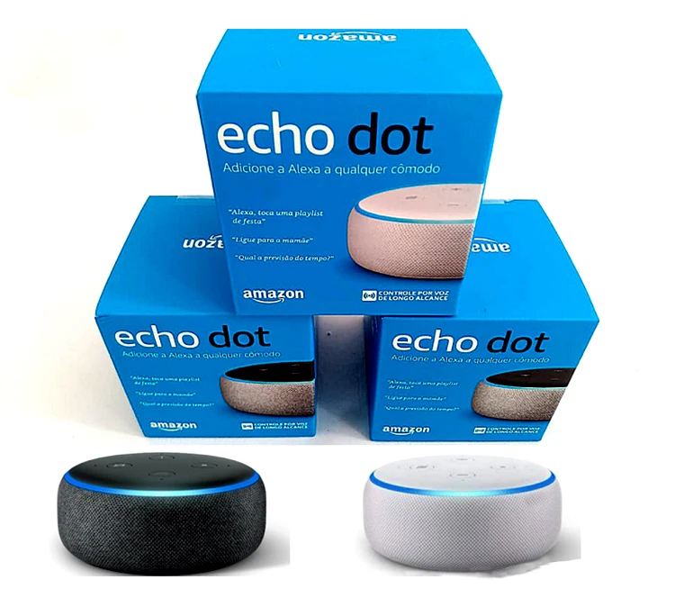 Echo Dot-Haut-parleur intelligent d'origine pour enfants, son WiFi, horloge  Alexa, inspectés génération - AliExpress