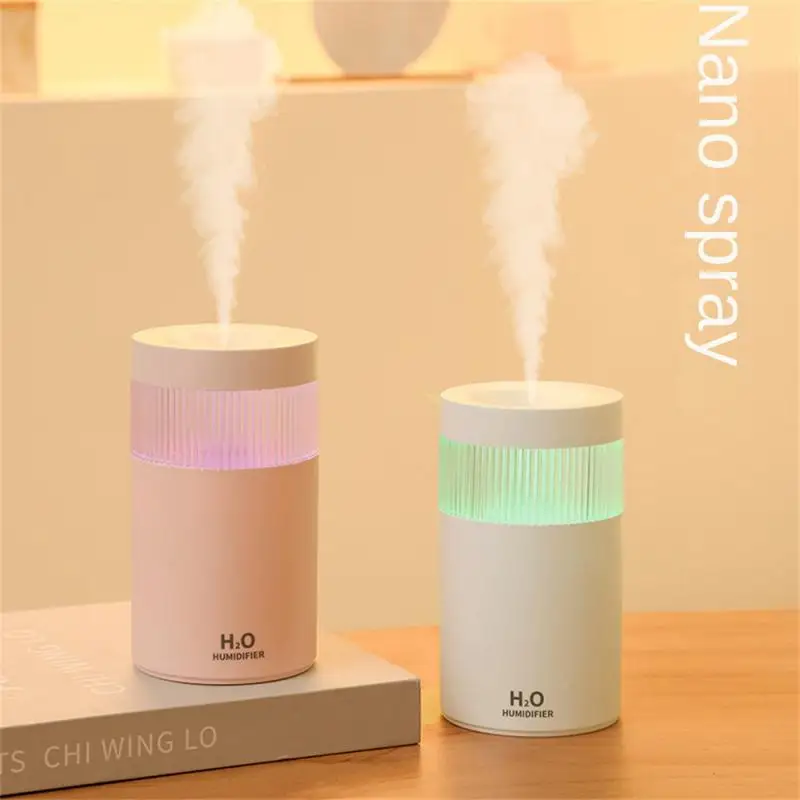 

Humidifier Mini Practical With Night Light Multifunctional Portable Humidifiers Atomizer 300ml Household Items Water Replenisher