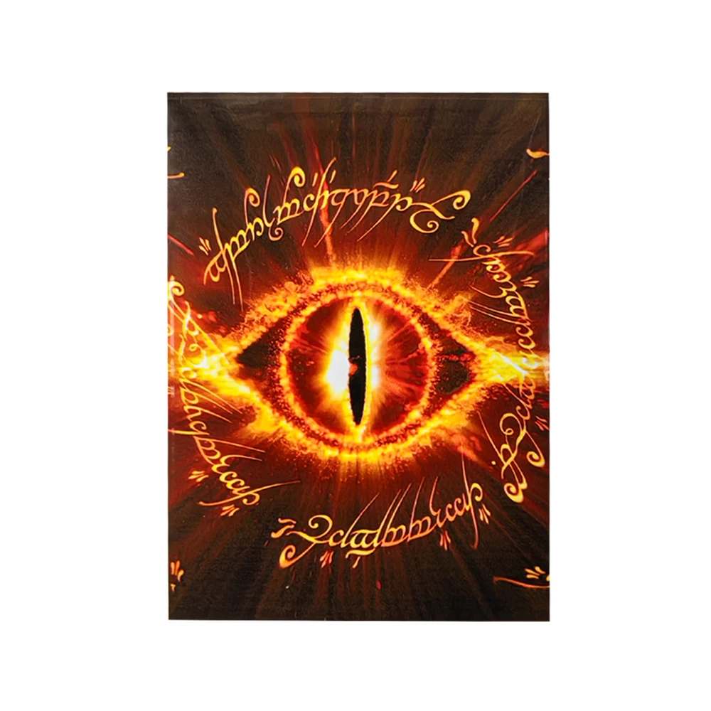 60 Pcs 66X91Mm Protezione Della Carta Da Stampa Eye Of The Ring Anime Cards Sleeves Magic Color Card Cover Per Carte Da Gioco Mtg/Pkm/Ygo