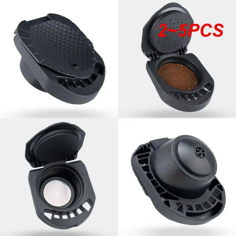 

2~5PCS ICafilas Capsule Adapter Capsules Convert To Holder Compatible Reusable Coffee ware Pod With Dolce Gusto Crema