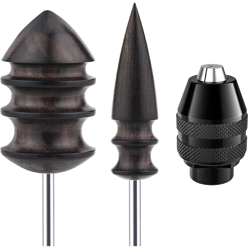 

3-Pack Leather Burnisher Bits For Rotary Dremel Tools,Mellbree Leather Burnisher With 4486